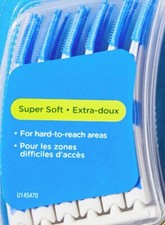 24 Super Soft Interdental Picks (Flex Rubber Bristles) + Carrying Case