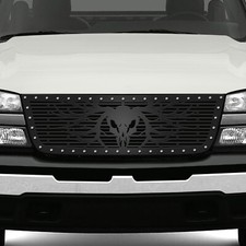 Custom Steel Aftermarket Grille For 03-07 Silverado Pickup 150025003500 Buck H