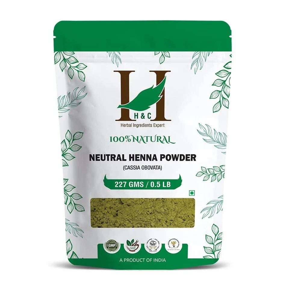 H&C Herbal Ingredients Expert Neutral Henna Powder/Colorless Henna/Senna Powder