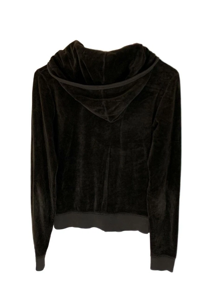 JUICY COUTURE Sweatshirt Size L Large  Womens Hoddie Brown Made in USA  - Image 2 of 4