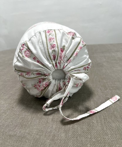 Almohada para el cuello Simply Shabby Chic rosas florales a rayas Cottagecore - Imagen 4 de 10