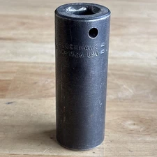 Blackhawk 13/16" Deep Impact Socket 1/2" Drive 6 Point UW-1526 Vtg USA READ