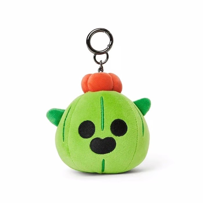 LINE FRIENDS X BRAWL STARS SPIKE FACE BAG CHARM/ KEYCHAIN | eBay
