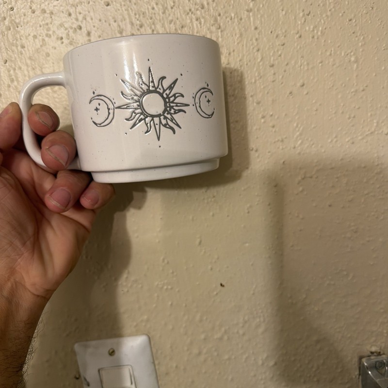 POSITIVE ENERGY MUG. POSITIVE ENERGY COFFEE MUG.  POSITIVE ENERGY DECO MUG. B407