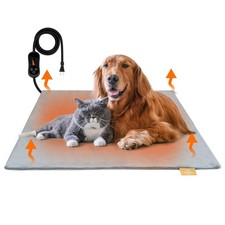 Pet Heating Pad for Dogs and Cats, 6 Adjustable Temperature with Timer, Water...