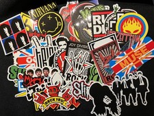 ROCK BAND musicians ARTISTS stickers ROCKERS music logos albums covers singers +