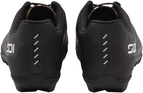 SIDI Asper Laces Gravel Shoes - Men's, Black/Olive Green, 41 - Picture 3 of 5