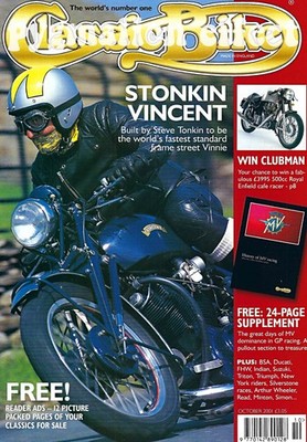 Series C Vincent Ducati 175cc Silverstone BSA A10 Super Rocket Suzuki 500 Cobra