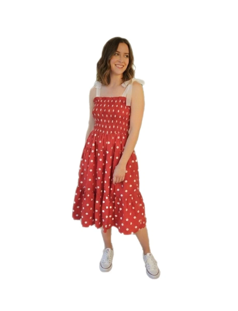 chinese dress ladies Lovella Red Polka Dot Maxi Dress