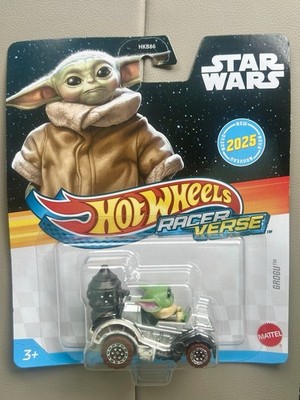 2025 New Hot Wheels Racer Verse STAR WARS GROGU HKB86-957A Car Sealed Rare!