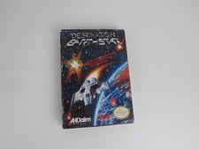 Destination Earthstar NES Nintendo Complete in Box CIB w/ Manual Sleeve No Foam