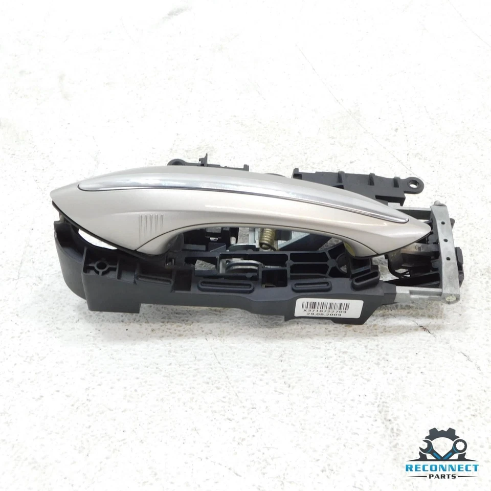 09-15 BMW 750Li M5 F02 Rear Driver Left Side Exterior Door Handle Assembly OEM - Image 2 of 4