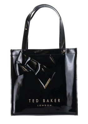 Ted Baker Niacon Bow Detail Small Icon Bag S Schultertasche Black schwarz