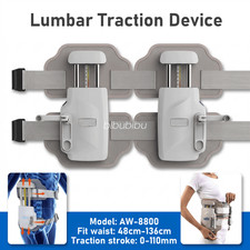 Back Stretcher, Lumbar Traction Device, Spine Decompression Belt for Pain Relief