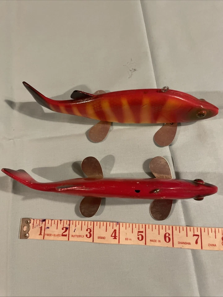 Señuelo vintage para peces Bear Creek Perch Foto 2 de 4