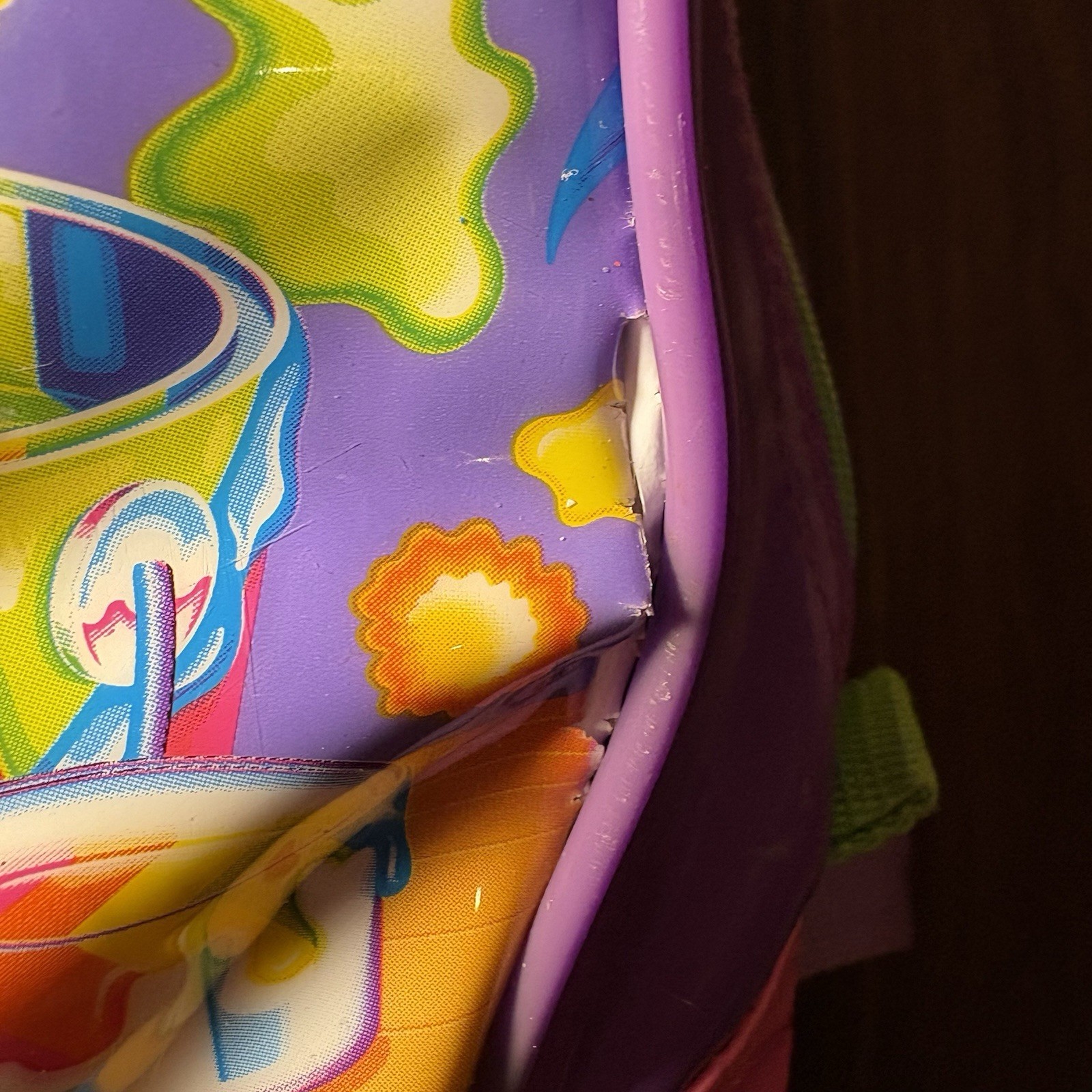 Lisa Frank Panda Painter Backpack 90s Collectible Vintage Lisa Frank Bag