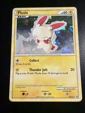 Pokemon Plusle HGSS16 Black Star Promos English Cracked Ice Holo