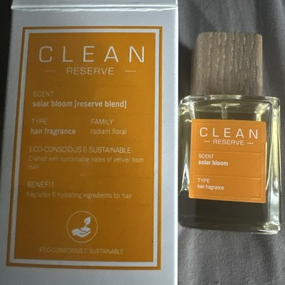 Clean Reserve solar bloom Hair Perfume 1.7oz Added With Hydration Ingredients!