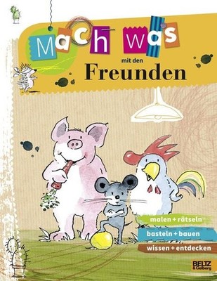 Mach was mit den Freunden Vierfarbiges Aktivitätsheft