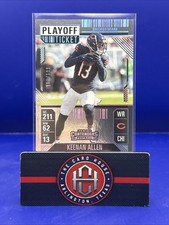 2024 Contenders Keenan Allen Playoff Ticket /199 Chicago Bears