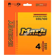 Markbass Energy Electric Bass Stainless Steel Strings (35 - 100) Extra Light