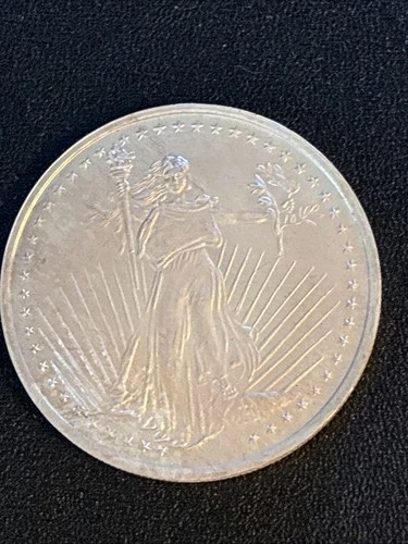 Item #1322 Winchester Indiana Silver Round  .999 Fine Silver