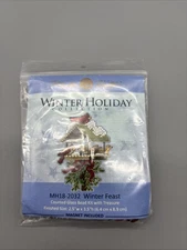 Mill Hill Winter Holiday Collection MH18-2032 Winter Feast Cross Stitch Bead Kit