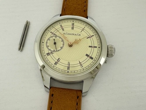 LeCoultre Elegant MARRIAGE!!! Antique Swiss Amazing Art Deco Men Watch EXCELLENT