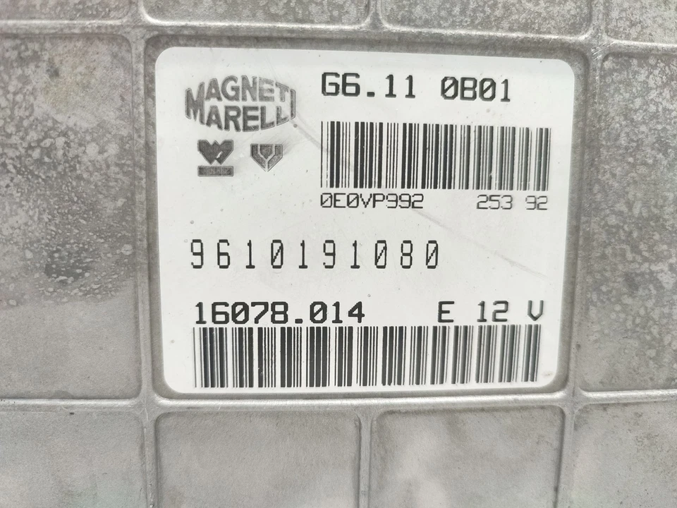 9610191080 CENTRALINA MOTORE / 2399471 PER PEUGEOT 106 I 1A, 1C 1.1 - Immagine 4 di 4