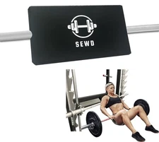 Turns Any Squat Rack into Hip Thrust Machine by – Hip Thrust Bench Back Pad F...