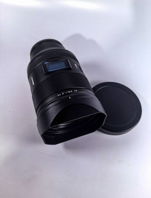 Black Square Metal Camera Lens Hood with Cap For Viltrox AF 35mm F1.2 LAB Lens