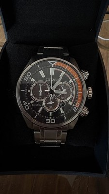 Citizen Original Men's Chronograph Chandler Eco-Drive Bracelet Watch CA4330-57E