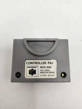 Nintendo 64 Controller Pak NUS-004 OEM N64 Memory Card Official Tested Wiped