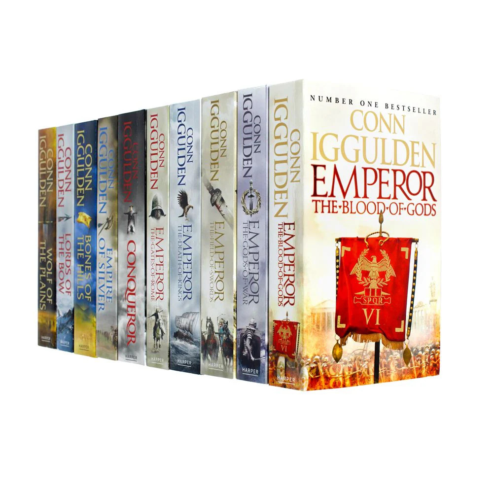 Conn Iggulden Emperor & Conqueror Series  10 Book Collection Se | Conn Iggulden