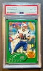 2002 Topps Collection #295 Tom Brady Weekly Wrap Up - PSA 8