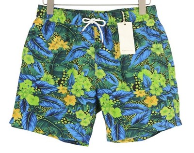 SCOTCH & SODA Herren Badeshorts L Floral Print Elastischer Bund Mesh Strandmode