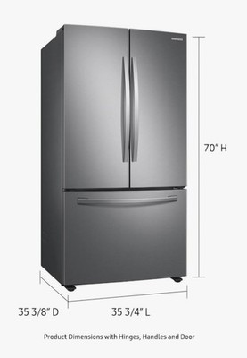 Samsung RF28T5001SR 28.2 cu. ft. French Door Refrigerator   Stainless St  New 