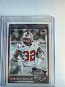 2025 Score - Rookies Treveyon Henderson #59 (RC)