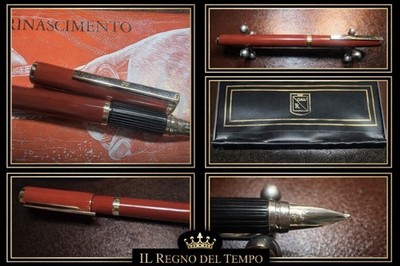 OMAS Fountain Pen Rinascimento Coral Gold Nib Limited Edition