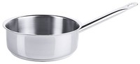 Contacto Edelstahl Stielkasserolle 18 Cm Extra Niedrig