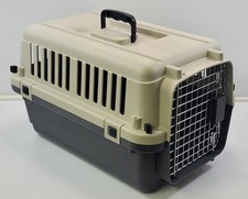 H SportPet Designs Airline Compliant Dog Pet Kennel Hard Carrier Crate