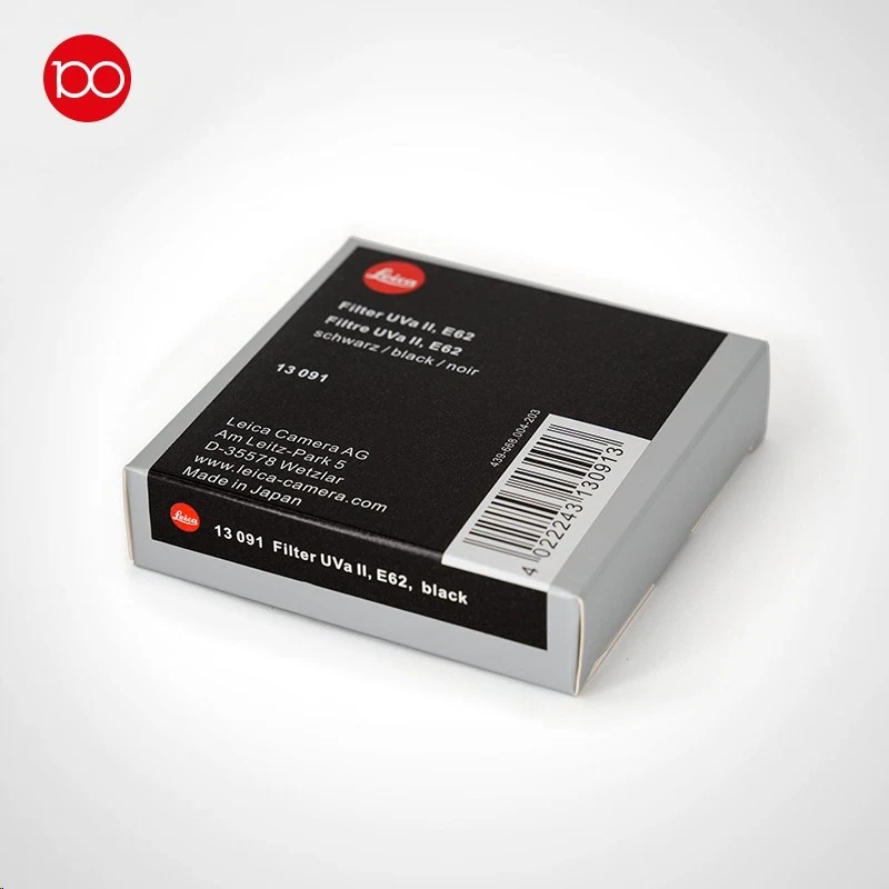 Geniune Leica UVa E62mm Filter Protective UV Filter  - Black 13091 - Image 3 of 3