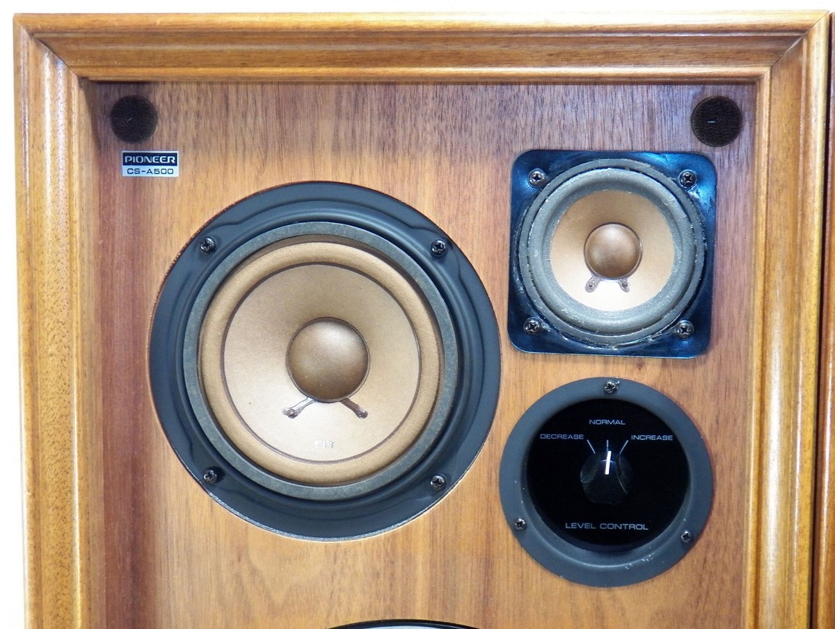 Pair Classic Pioneer CS-A500 Stereo Speakers ~ Tested & Working