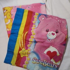 Vintage Care Bears Twin Flat Seet and Pillowcase 2005