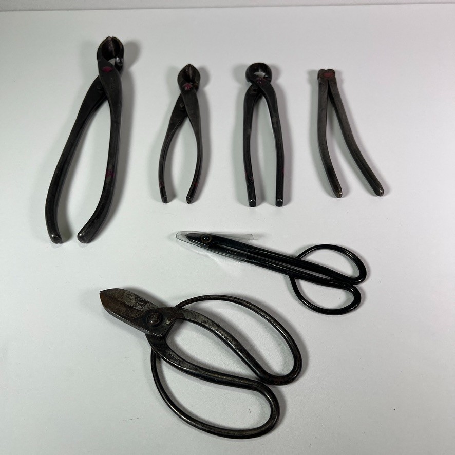 Vintage Masakuni 301298 Bonsai Pruning Concave Cutter Scissors