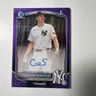 2025 Bowman Chrome Cam Schlittler 1st Bowman Auto Purple refractor /250 Yankees
