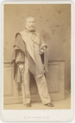 CDV Um 1875 Giuseppe Garibaldi Risorgimento Italien