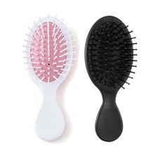 Haarbürste Mini - Entwirrrbürste für Damen Herren Locken Lange Haare