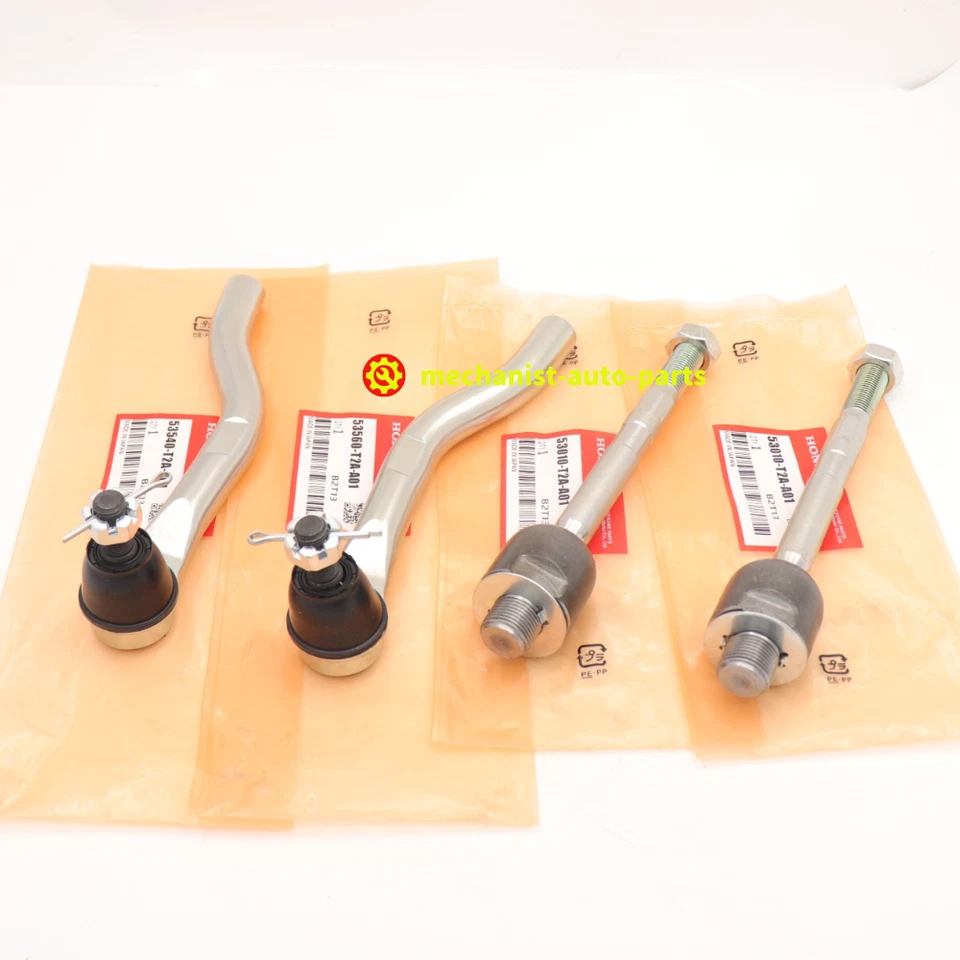 Juego de 4 extremos de varilla de amarre exterior y exterior OEM para Honda Accord 15-20 Acura TLX 13-17 Foto 3 de 4