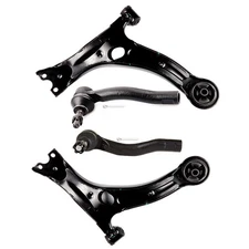 4Pcs Front Lower Control Arm & Outer Tie Rod For 2003 04 05-2008 Toyota Corolla